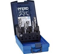 PFERD HM 21901612 Lot de 5 fraises à défoncer en aluminium avec dents en aluminium Diamètre de la tige 6 mm