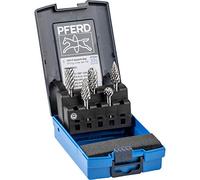 PFERD HM 21901812 Lot de 5 embouts en acier avec dents en acier Diamètre de la tige 6 mm