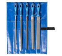 Pferd Jeu de limes, 5 pièces, longueur 300mm, manche ergonomique, étui à roulettes - 11800551
