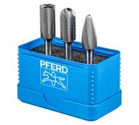 PFERD Jeu de petites fraises haute performance en carbure de tungstène MICRO 3 pièces dia. 12mm dia. 6mm finition