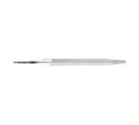 PFERD Lime d'atelier demi-ronde DIN 7261 E L. 100 mm section 10,4 x 2,5 mm coupe 2 PFE Quantité:1