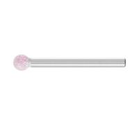PFERD Meule sur tige D5xHmm 3 mm corindon supérieur grossier 60 Bille PFERD Quantité:10