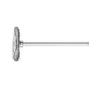 PFERD Mini brosse ronde RBU D22xl2xL6mm câble en acier D. de la tige 3 mm PFERD Quantité:10