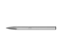 PFERD Petite fraise sur tige forme K SPG D. 3 mm L. tête 7 mm D. tige 3 mm carbure eng Quantité:1