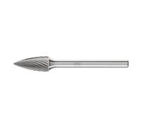 PFERD Petite fraise sur tige forme K SPG D. 6 mm L. tête 13 mm D. tige 3 mm carbure en Quantité:1