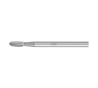 PFERD Petite fraise sur tige forme O TRE D. 3 mm L. tête 7 mm D. tige 3 mm carbure eng Quantité:1