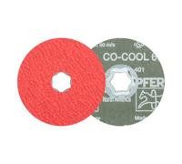 PFERD PFERD COMBICLICK Disque fibre à grain céramique D 100 mm CO-COOL60 pour acier inoxydable Quantité:25