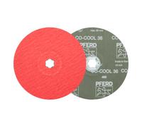 PFERD PFERD COMBICLICK Disque fibre à grain céramique D 180 mm CO-COOL36 pour acier inoxydable Quantité:25