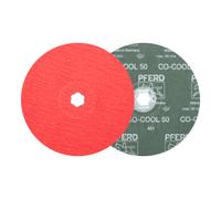 PFERD PFERD COMBICLICK Disque fibre à grain céramique D 180 mm CO-COOL50 pour acier inoxydable Quantité:25