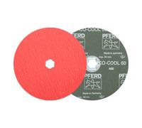 PFERD PFERD COMBICLICK Disque fibre à grain céramique D 180 mm CO-COOL60 pour acier inoxydable Quantité:25