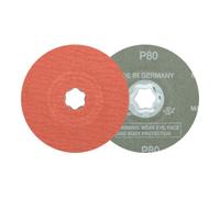 PFERD PFERD COMBICLICK Disque fibre corindon D 115 mm A-COOL80 pour acier inoxydable Quantité:25