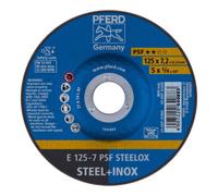 PFERD Pferd Disque à ébarber incurvé PSFSTEELOX 125x7mm Quantité:1
