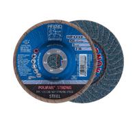 PFERD Disque à lamelles POLIFAN Z SGP STRONG STEEL Ø 125 mm Granulométrie 36 conique - 67788025