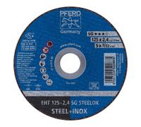 PFERD Disque à tronçonner SG STEELOX Ø 125 x 2,4 mm droit - 61331432