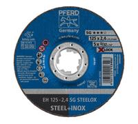 PFERD Pferd Disque à tronçonner SG X-LOCK STEELOX 125x2,4 mm Quantité:1