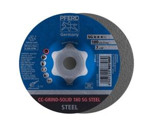 PFERD Pferd Disque abrasif CC-Grind Acier massif 180 mm Quantité:1