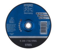 PFERD Disque à ébarber SG STEEL D 230 x S 7,2 mm - 62223626