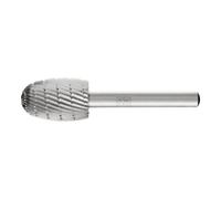 PFERD PFERD Fraise en acier rapide forme goutte Ø 16x25 mm Tige Ø 6 mm Z 3 universelle moyenne fine brise-copeaux Quantité:1