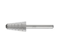 PFERD PFERD Fraise en bout HSS forme cône rond L Ø 16x30mm tige Ø 6 mm Z 3 universelle moyenne fine brise-copeaux Quantité:1