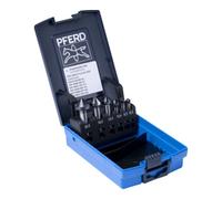 PFERD Jeu de fraises coniques KES HSS DIN 335 C90° HC‑FEP 6 pièces (6,3–20,5 mm)