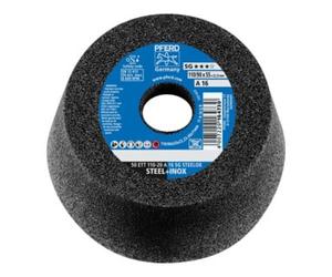 PFERD PFERD Meules boisseau 50 ETT 110-20 A 16 SG STEELOX Quantité:1