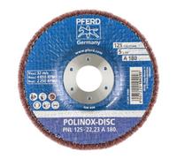 PFERD Pferd POLINOX Disque abrasif 125x22,23mm A 180 Quantité:1