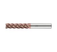 PFERD PFERD TOOLS Fraise carbure Ø25 mm, 5 dents, diviseur copeaux, 4xDC, rayon 1 mm, revêtement AlTiN / TiSiXN, tige HB, Performance inoxydable Quantité:1