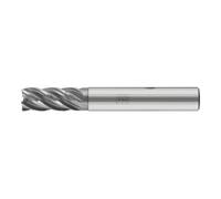 PFERD PFERD TOOLS Fraise VHM Ø10 mm, 5 dents, avec diviseur de copeaux, 2xDC, rayon 0,5 mm, revêtement AlCrN, tige HB, universel Quantité:1