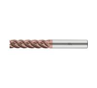 PFERD PFERD TOOLS Fraise VHM Ø10 mm, 5 dents, avec diviseur de copeaux, 4xDC, rayon 0,5 mm, revêtement AlTiN / TiSiXN, tige HB, Performance inoxydable Quantité:1