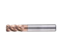 PFERD PFERD TOOLS Fraise VHM Ø12 mm, 4 dents, 2xDC, rayon 2 mm, revêtement AlTiN / TiSiXN, tige HA, Performance inox Quantité:1