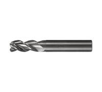 PFERD PFERD TOOLS Fraise VHM Ø16 mm, 3 dents, 2xDC, rayon 2 mm, non revêtue, tige HA, Performance Aluminium Quantité:1