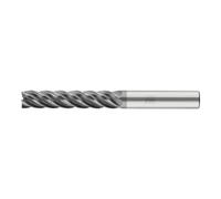 PFERD PFERD TOOLS Fraise VHM Ø25 mm, 5 dents, avec diviseur de copeaux, 5xDC, rayon 1 mm, revêtement AlCrN, queue HB, universelle Quantité:1