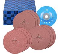 PFERD Jeu abrasif FS 125-22 Universel – Papier abrasif Ø 125 mm 1 pièce (64198001)
