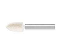 PFERD Tige de polissage D10xH18mm 59 mm 6 mm feutre conique à bout pointu PFERD Quantité:1