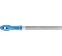 PFERD Lime d'atelier demi-ronde DIN 7261 E L 250 mm – section 25 x 7 mm, coupe 1, ergonomique