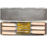PFERD TOOLS 11700265 SET de limes porte-clés Hieb 2 avec agrafage à lime dans une boîte métallique Longueur 100 mm 1 pc(s)