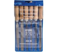 PFERD TOOLS 11706100 Set de limes à clés 100 mm avec manche, dans un étui plastique Longueur 100 mm 1 pc(s)