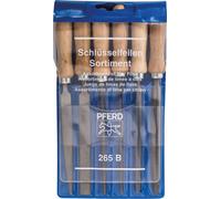 PFERD TOOLS 11706100 Set de limes à clés 100 mm avec manche, dans un étui plastique 100 mm 1 pc(s)
