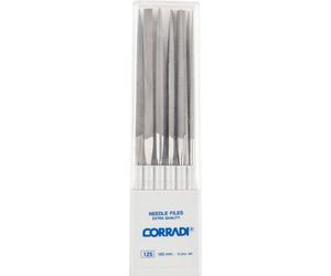 PFERD TOOLS 12325163 CORRADI needle file set Swiss cut 1 in plastic box Length 160 mm 1 pc(s)
