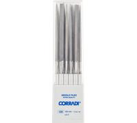 PFERD TOOLS 12325164 CORRADI needle file set Swiss bat 2 in plastic box Length 160 mm 1 pc(s)