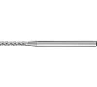 PFERD TOOLS 21200183 Fraise sur tige Carbure de tungstène cylindre avec denture frontale Longueur 40 mm Dimension produit, Ø 2 mm Longueur de travail 10 mm