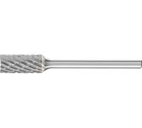 PFERD TOOLS 21200483 Fraise sur tige Carbure de tungstène cylindre avec denture frontale Longueur 43 mm Dimension produit, Ø 6 mm