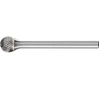 PFERD TOOLS 21213073 Fraise sur tige Carbure de tungstène boule 6 mm Longueur 35 mm Dimension produit, Ø 6 mm Longueur de travail 5 mm Diamètre de tige 3 mm 1