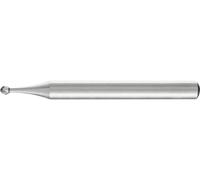 PFERD TOOLS 22230156 Fraise sur tige HSS boule Longueur 60 mm Dimension produit, Ø 3 mm Longueur de travail 2.7 mm Diamètre de tige 6 mm 1 pièce