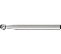 PFERD TOOLS 22419736 Fraise sur tige HSS boule 6 mm Longueur 55 mm Dimension produit, Ø 6 mm Longueur de travail 5 mm Diamètre de