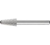 PFERD PFERD Fraise en acier rapide HSS forme cône rond L Ø 10x20 mm Tige Ø 6 mm Z 3 universelle moyenne fine brise-copeaux Quantité:1