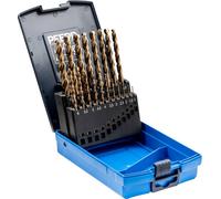 PFERD TOOLS 25203703 SET SPB DIN 338 HSSE N 1-10 INOX 19 Jeu de forets pour le métal 19 pièces 1 mm, 1.5 mm, 2 mm, 2.5 mm, 3 mm