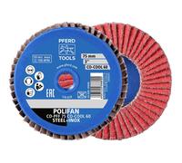 PFERD TOOLS 42719118 Set de disques abrasifs Diamètre 75 mm Grain=80 10 pc(s)