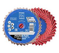 PFERD TOOLS 42719820 Set de disques abrasifs Diamètre 75 mm Grain=40 10 pc(s)