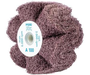 PFERD TOOLS 44642201 Roue abrasive en feutre Polynox PNG Ø 100 x 50 mm filetage M14 A 100 pour ponçage et finition 100 mm 5 pc(s)